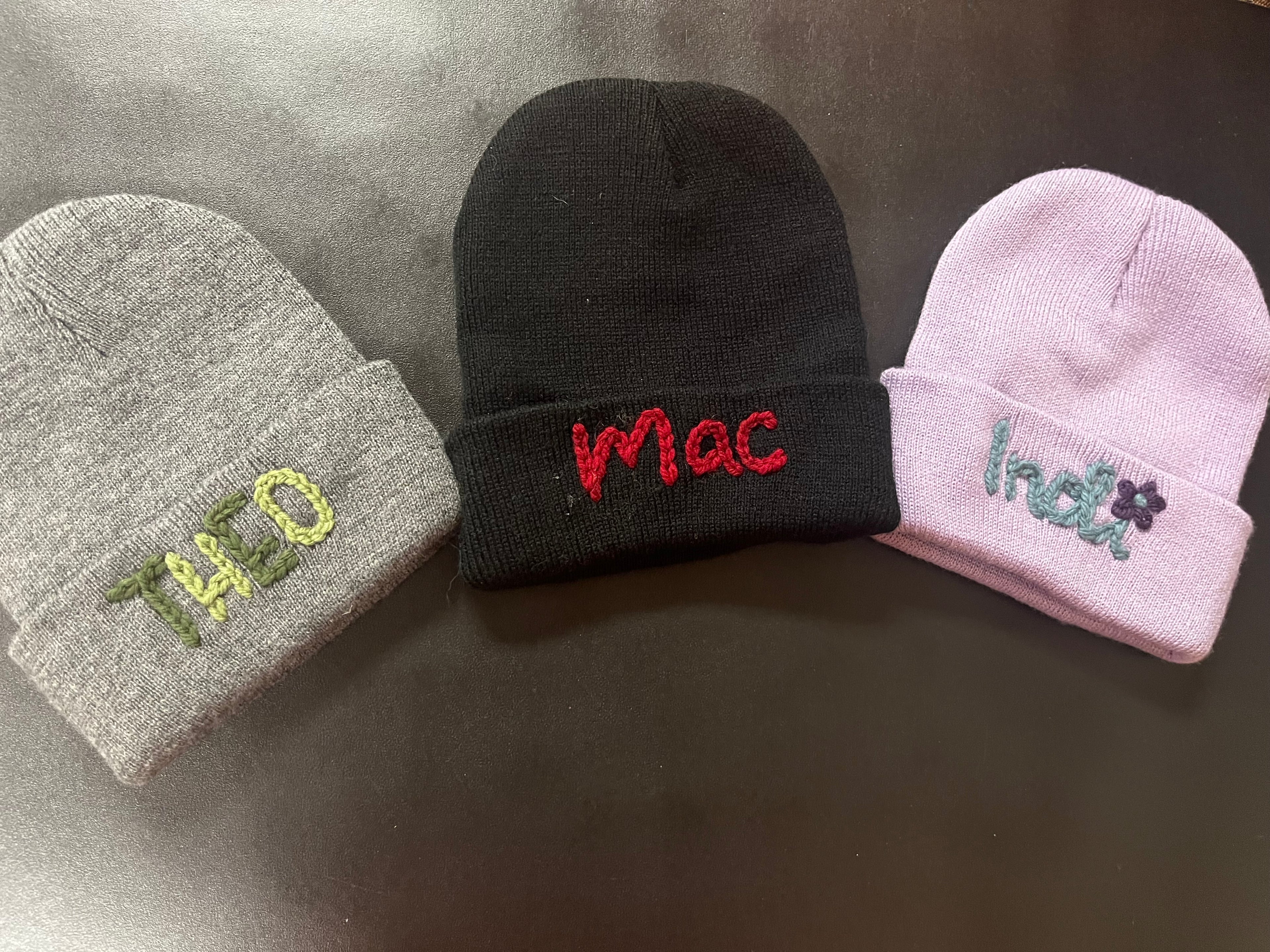 Custom Embroidered Toque