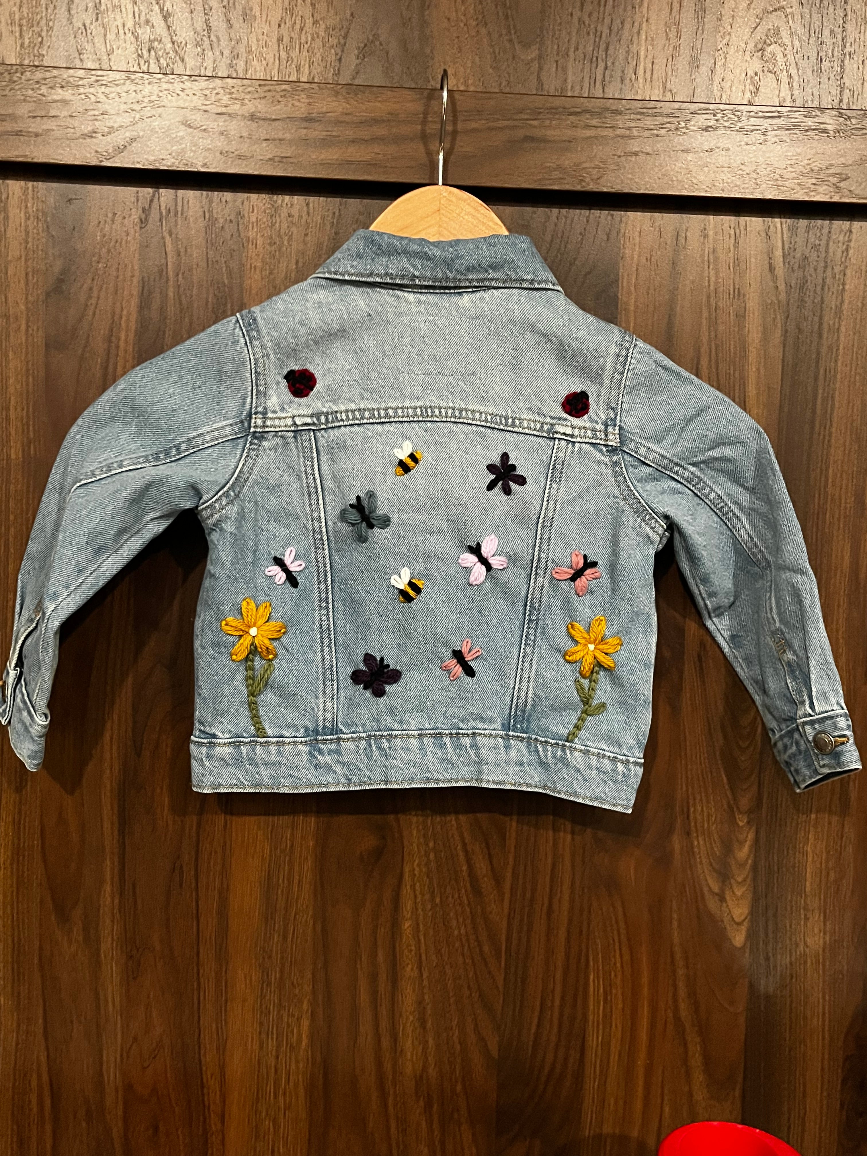 Custom Embroidered Denim Jacket