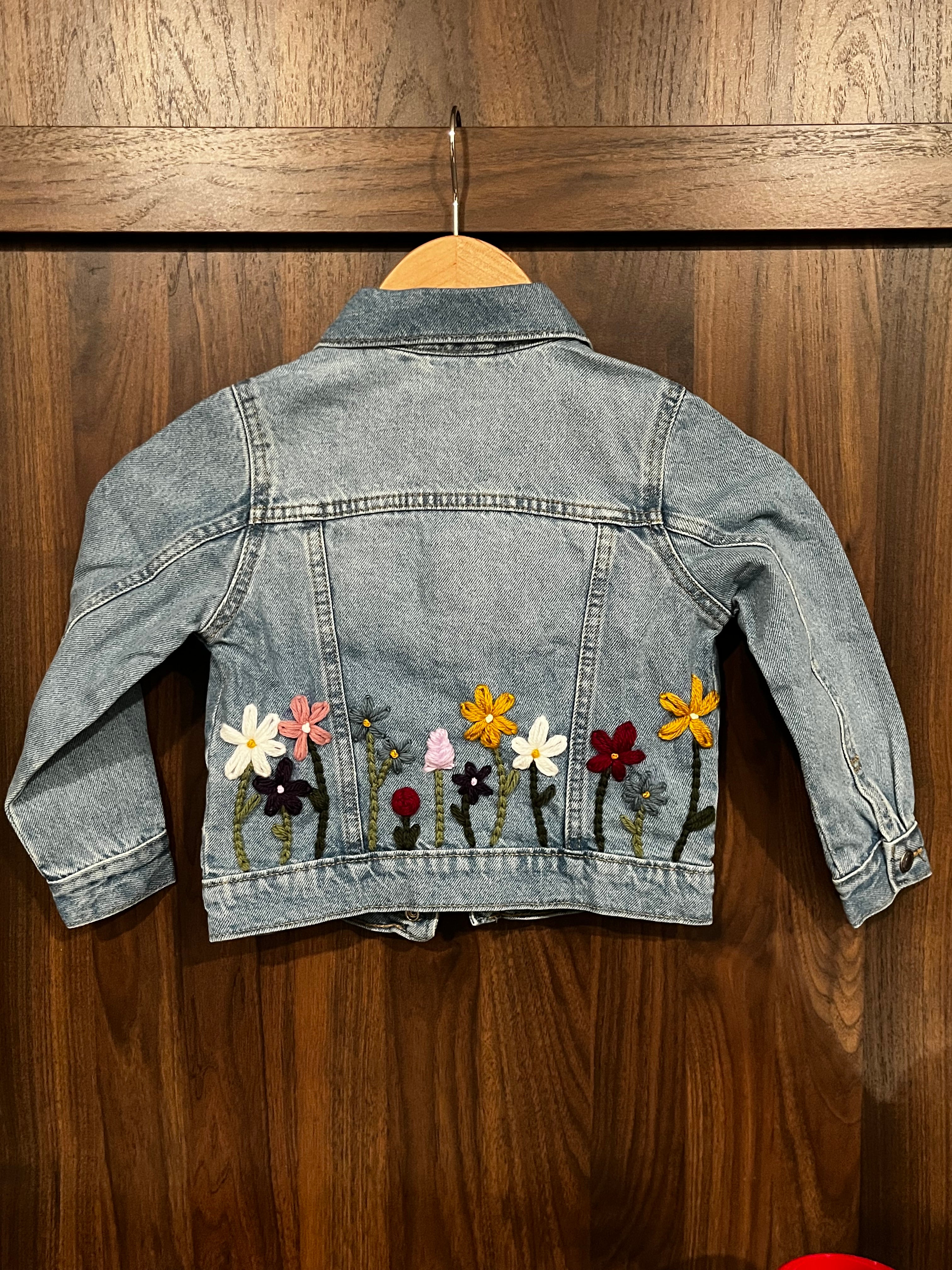 Custom Embroidered Denim Jacket