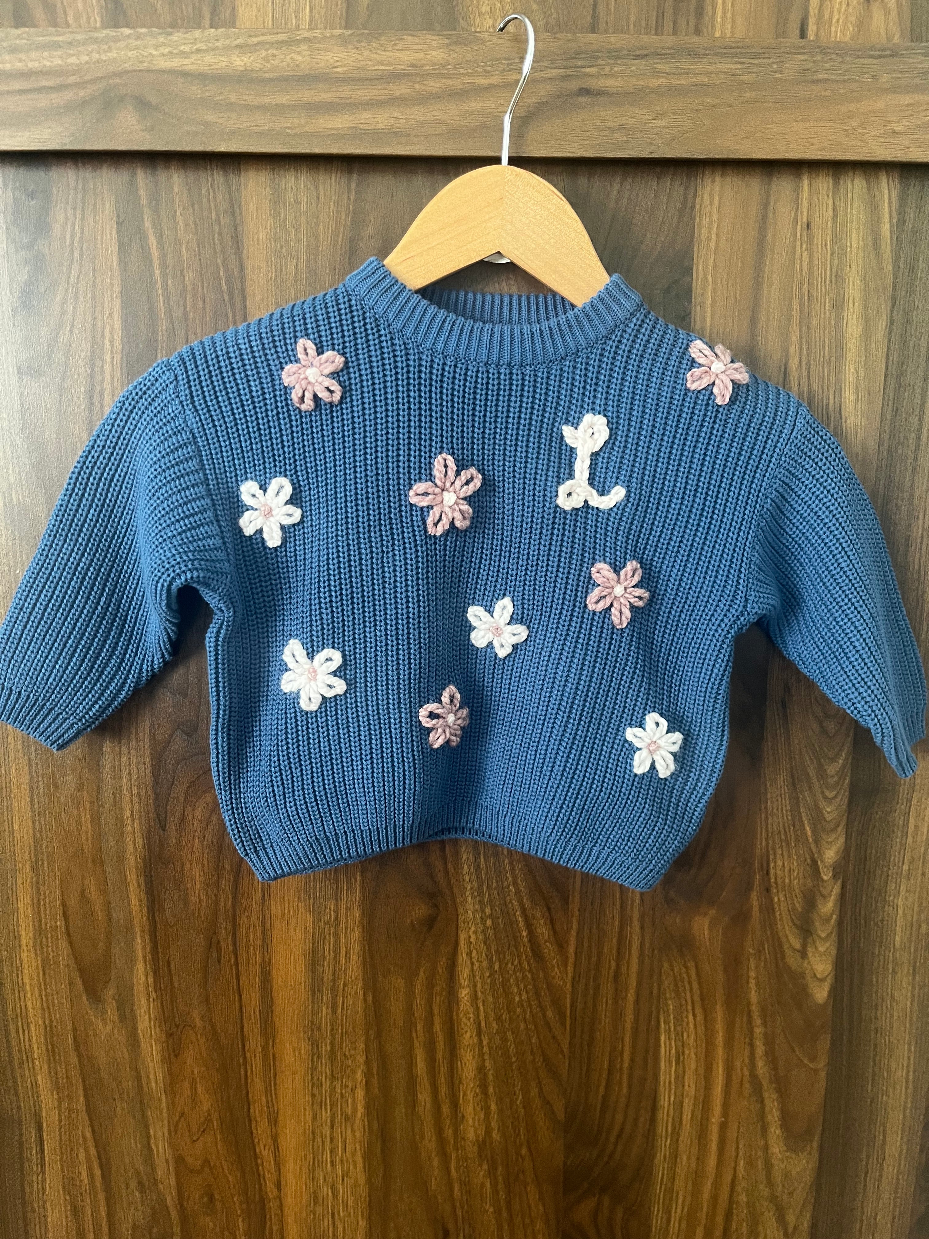Custom Embroidered Knit Sweater