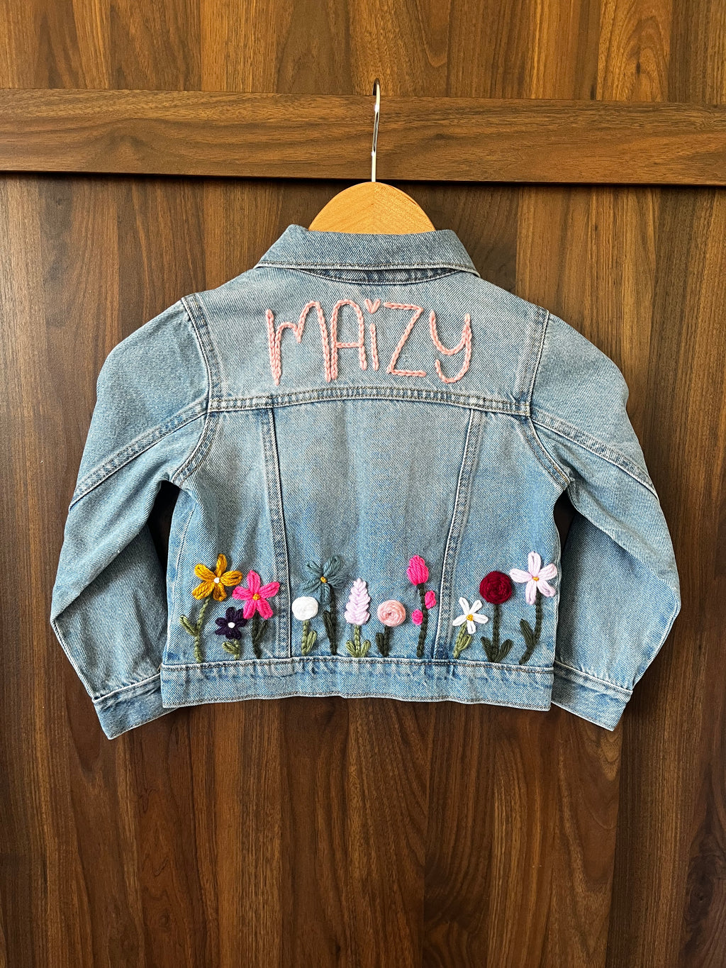 Custom Embroidered Denim Jacket