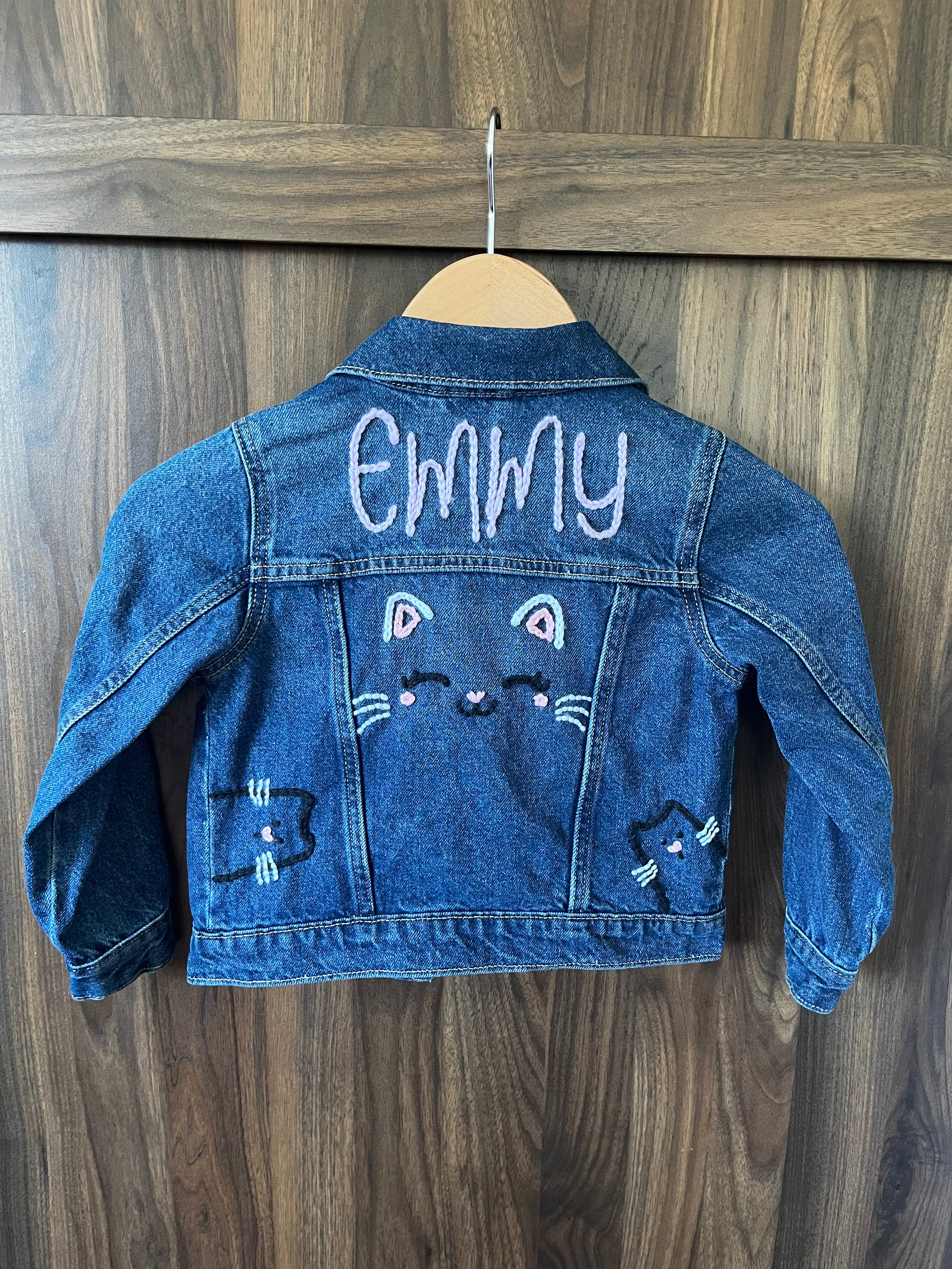 Custom Embroidered Denim Jacket